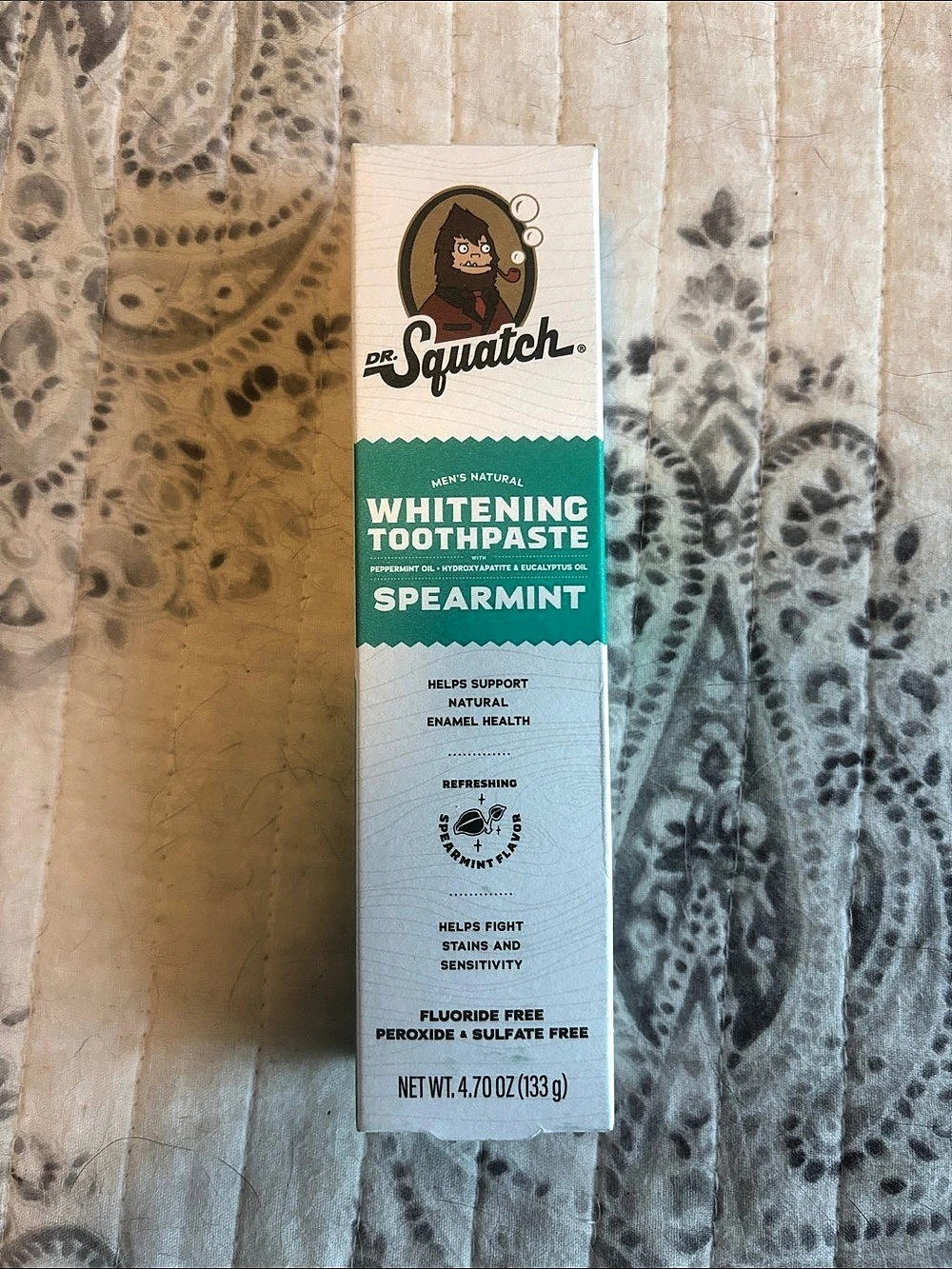 Dr. Squatch Whitening Toothpaste - Spearmint